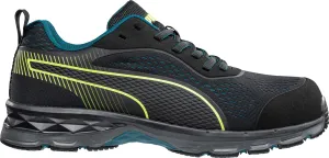 PUMA Women's Fuse Knit Black Low Industrial Shoe, 9