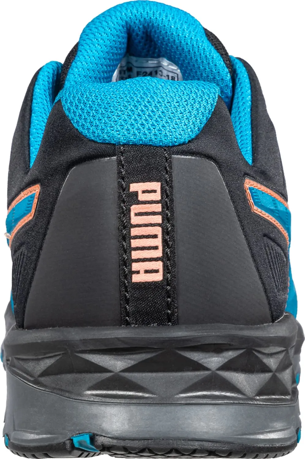 PUMA Women's Fuse Knit Black Low Industrial Shoe, 9