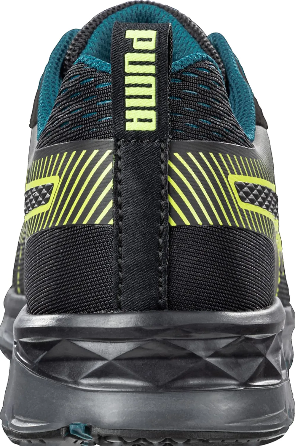 PUMA Women's Fuse Knit Low Industrial Shoe, Blue-Grey, 7.5