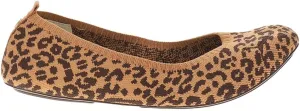 PUMA Womens Iliana Ballerina Leopard Ballet Flats Casual - Brown