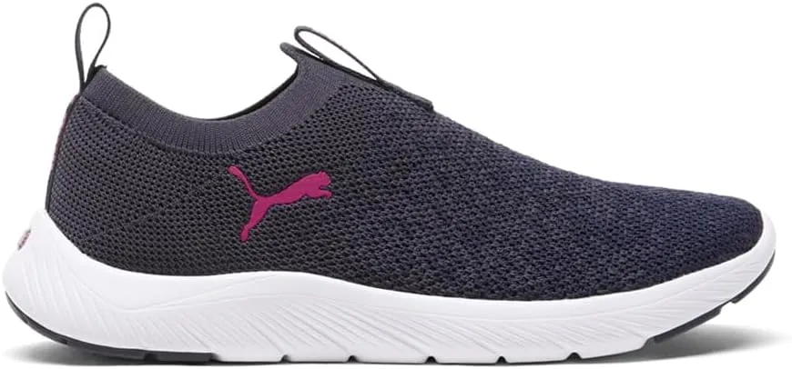 PUMA Womens Softride Remi Knit Slip On Running Sneakers Shoes - Blue - Size 7 M