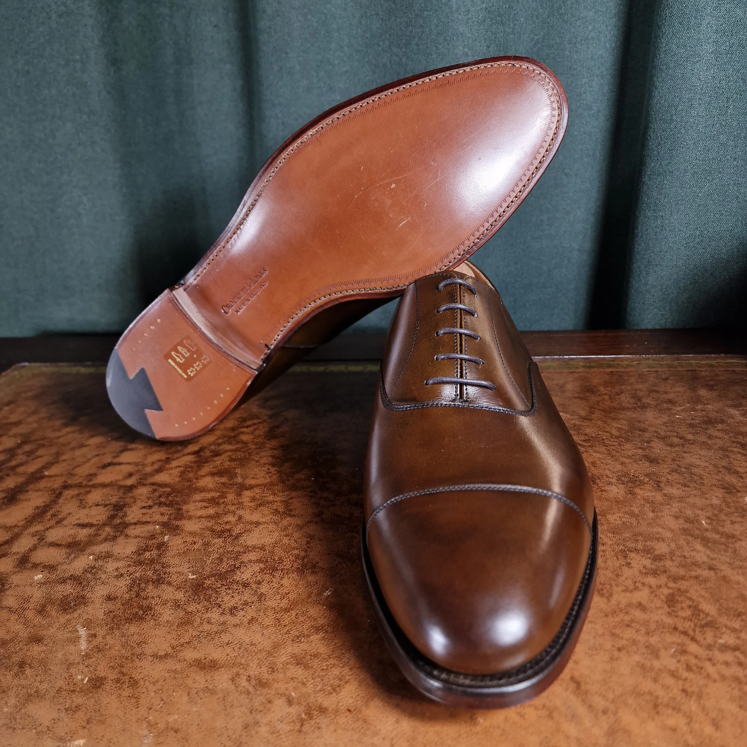 Radstock Dark Brown Calf (10.5G) Crockett & Jones