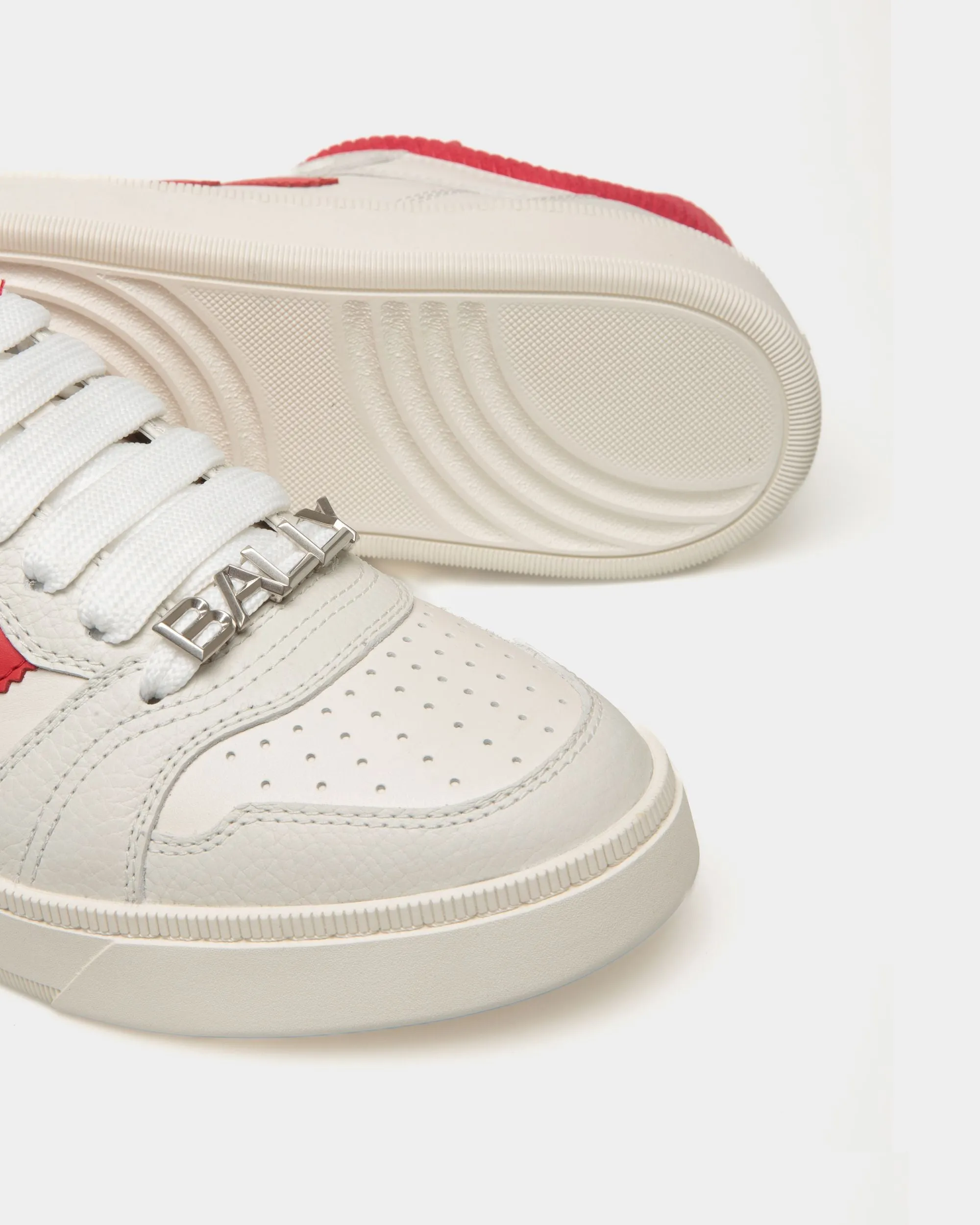 Raise Sneaker in White Leather