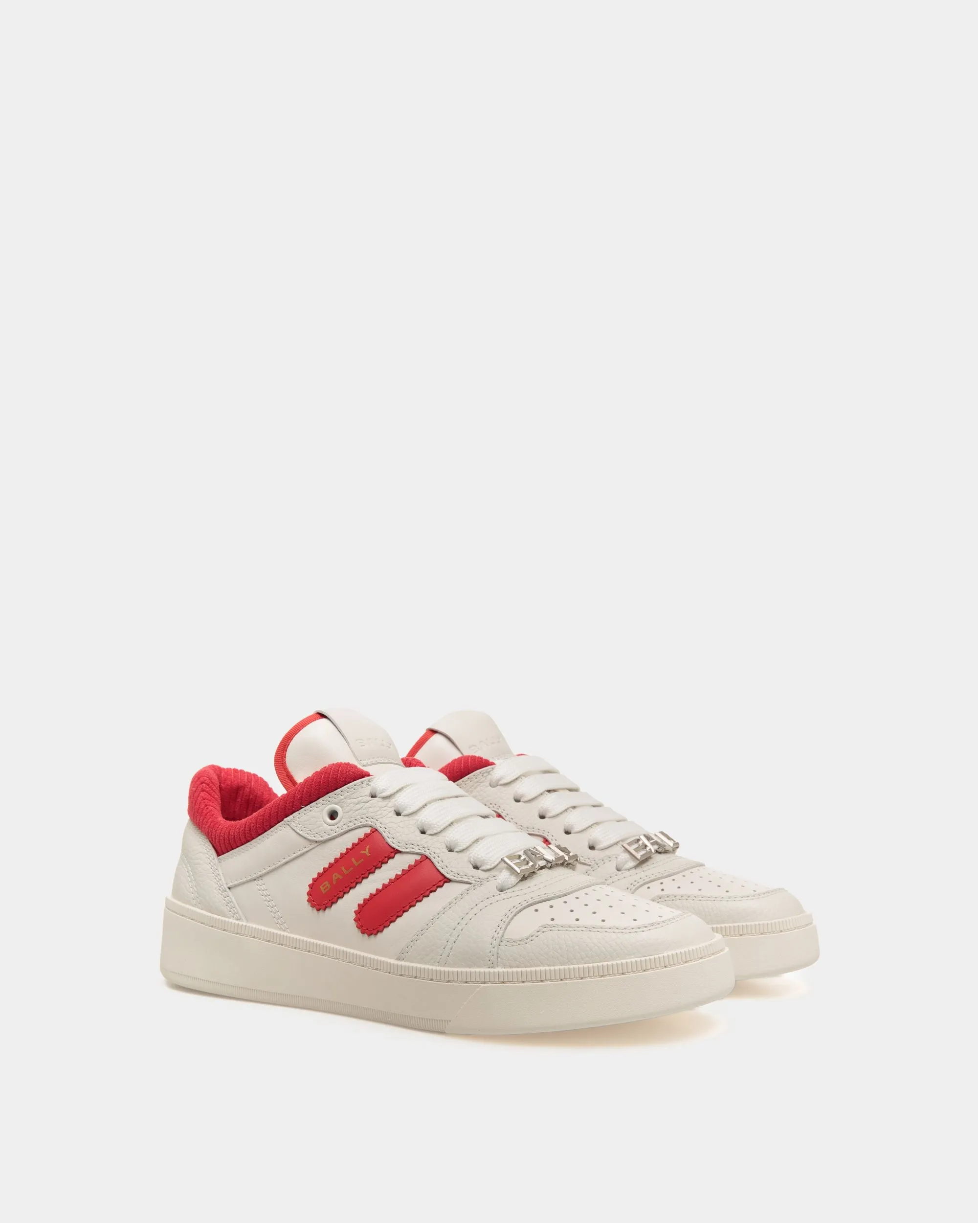 Raise Sneaker in White Leather