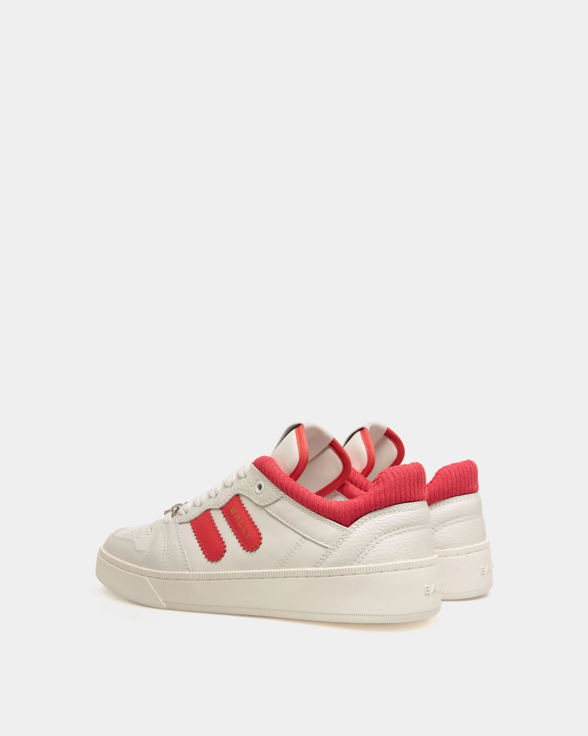 Raise Sneaker in White Leather