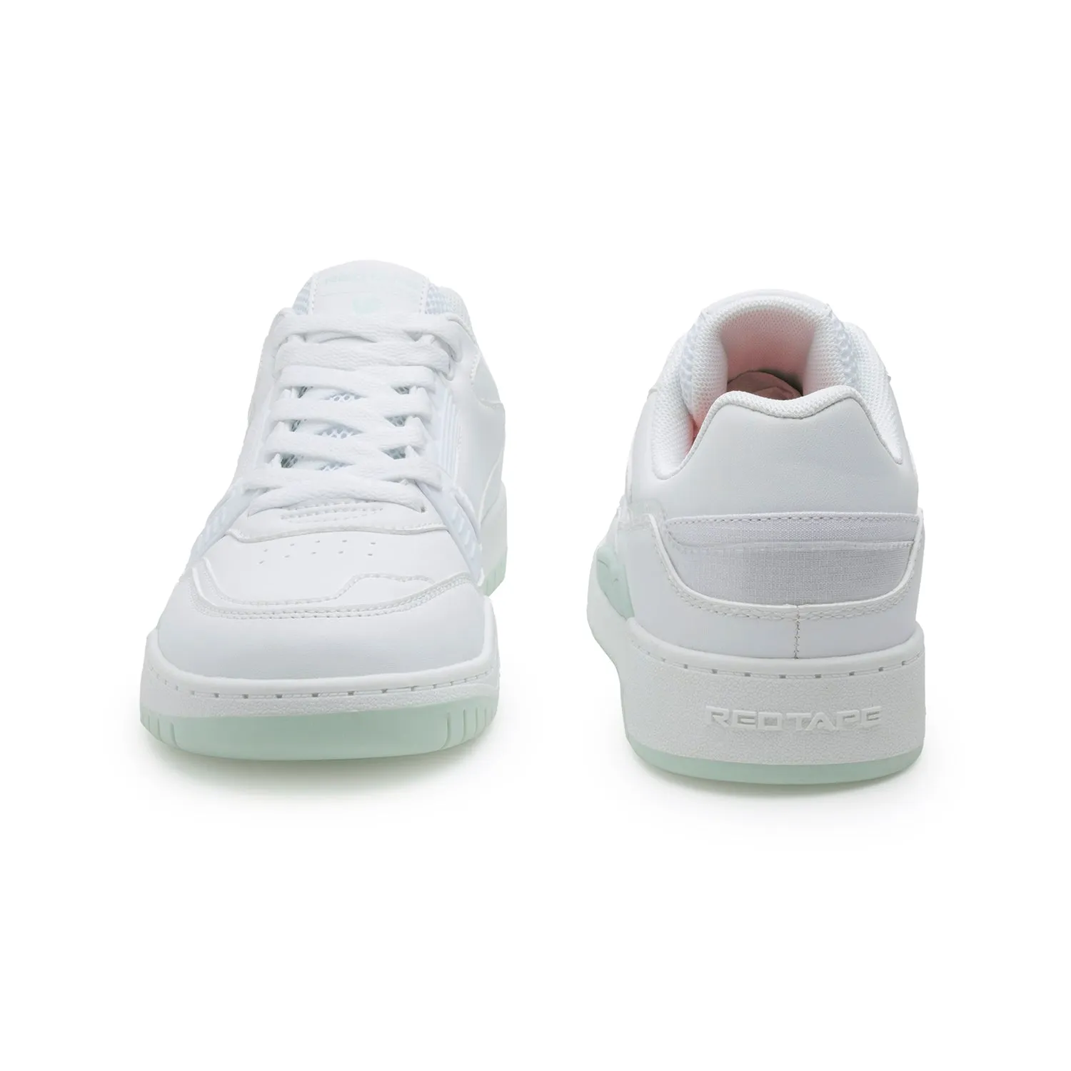 RedTape White Casual Sneakers for Women | Shock Absorbant, Slip Resistant, Dynamic Feet Support & Soft Cushion Insole