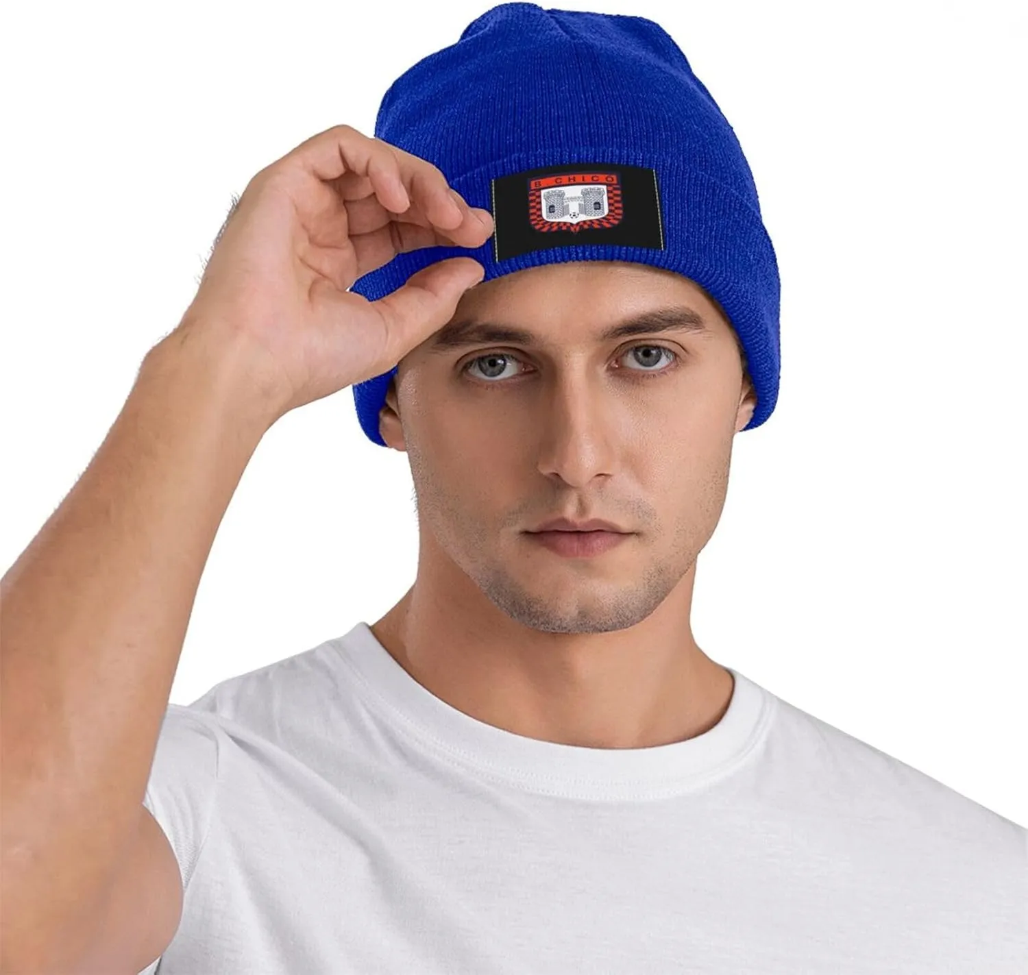 Rionegro Águilas Knit Hat Cap Skull Cap Beanie Hat Warm Cap Blue Hat for Men Women