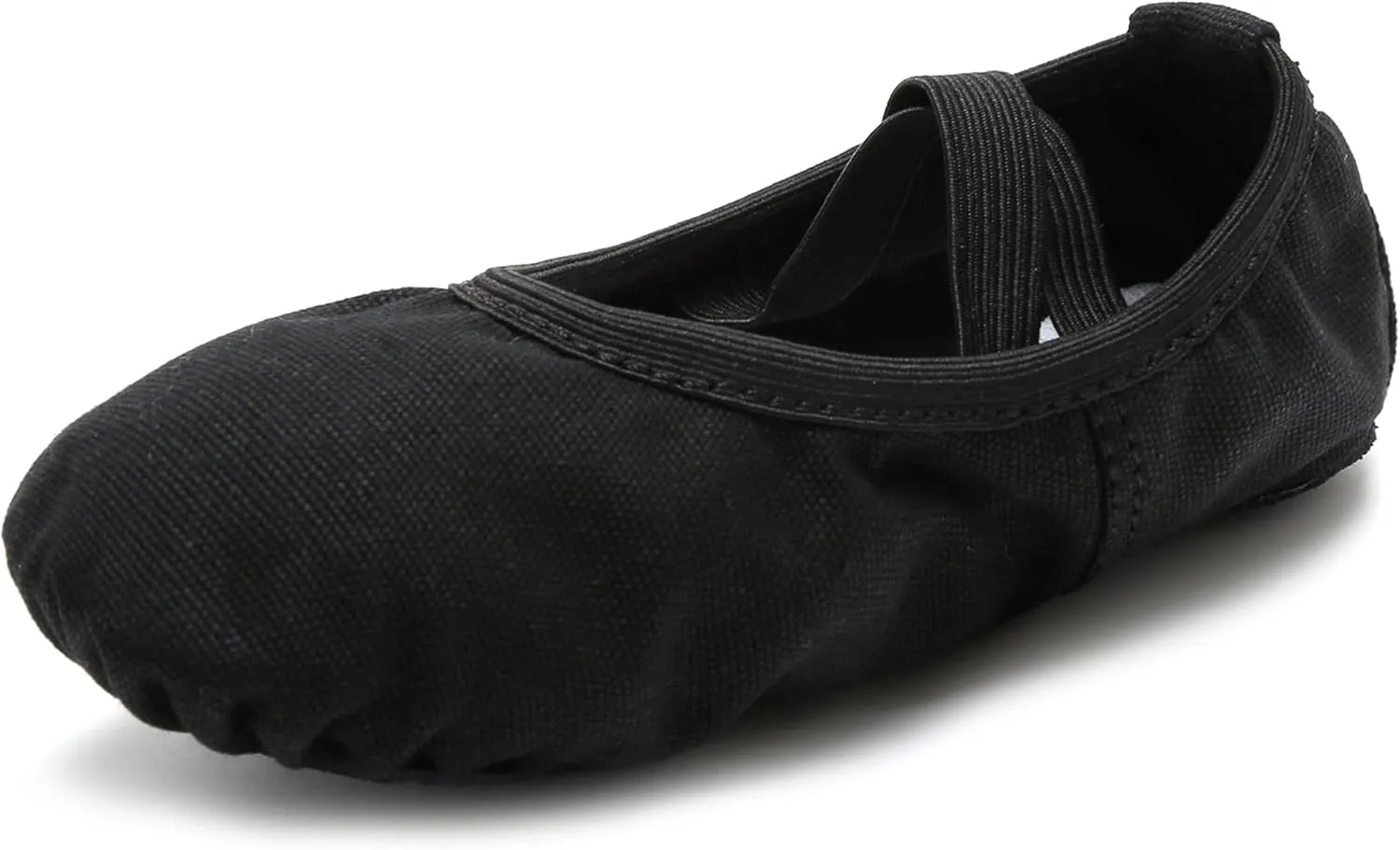 RoseMoli Canvas Ballet Slippers Flats for Girls/Toddlers/Kids/Women, Yoga Practice Shoes for Dancing