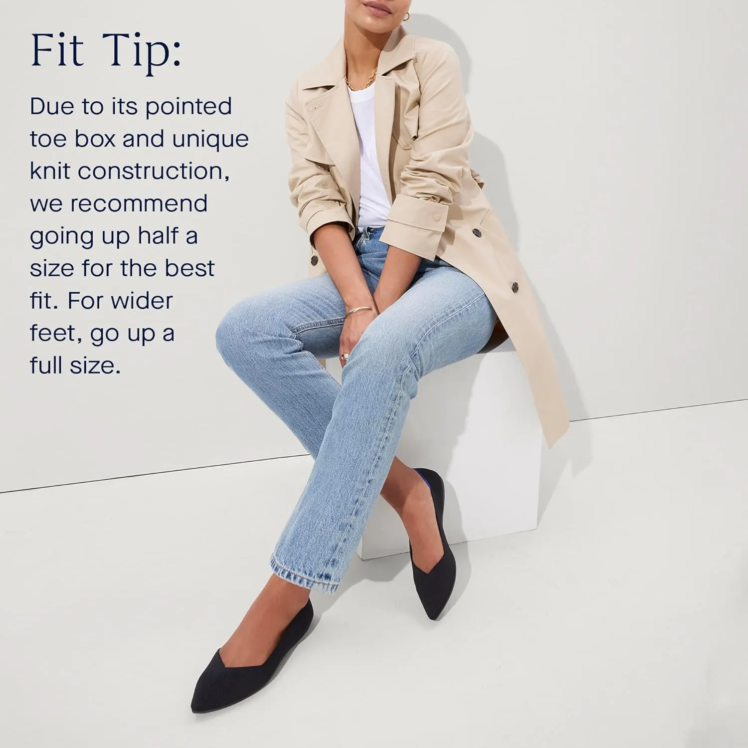 Rothy's The Point Women's Slip-On Shoes, Machine Washable, Pointed-Toe Flats, Made from Recycled Plastic Bottles