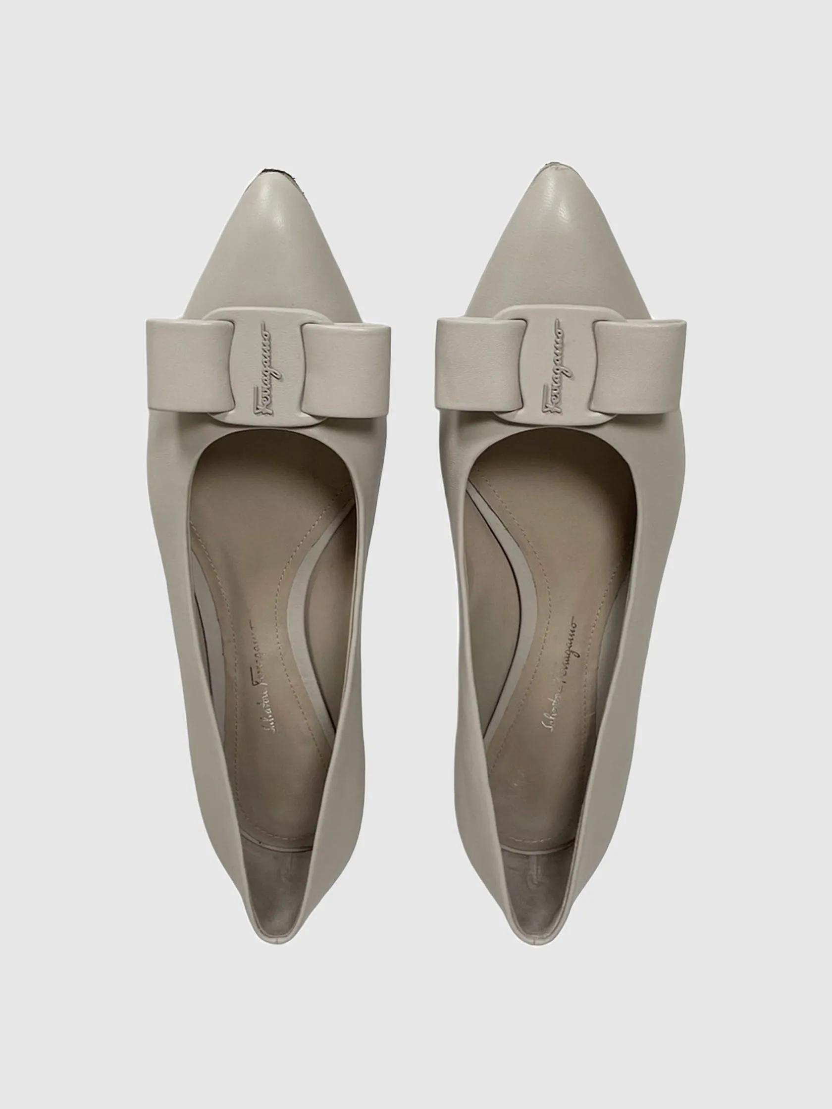 Salvatore Ferragamo Pointed Flats - Size 10