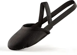 SANGEESON Half Sole Dance Shoes - Stretchy Canvas Pirouette Shoes for Ballet, Lyrical, Modern, Jazz Dance, and Contemporary