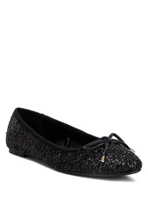 Sequin Ballet Flats