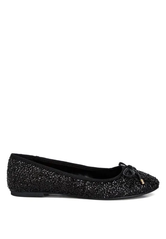 Sequin Ballet Flats