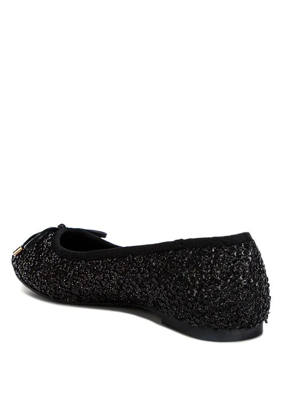 Sequin Ballet Flats