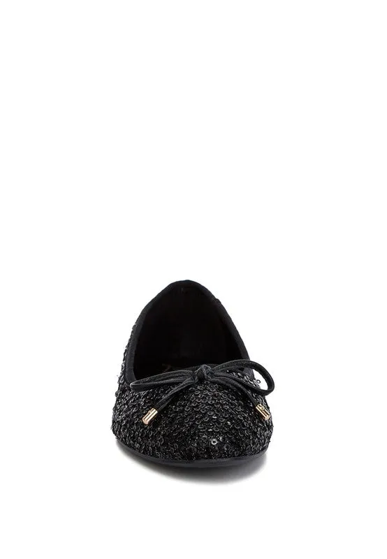 Sequin Ballet Flats