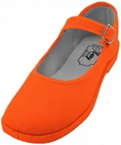 Shoes 18 Womens Cotton China Doll Mary Jane Shoes Ballerina Ballet Flats Shoes