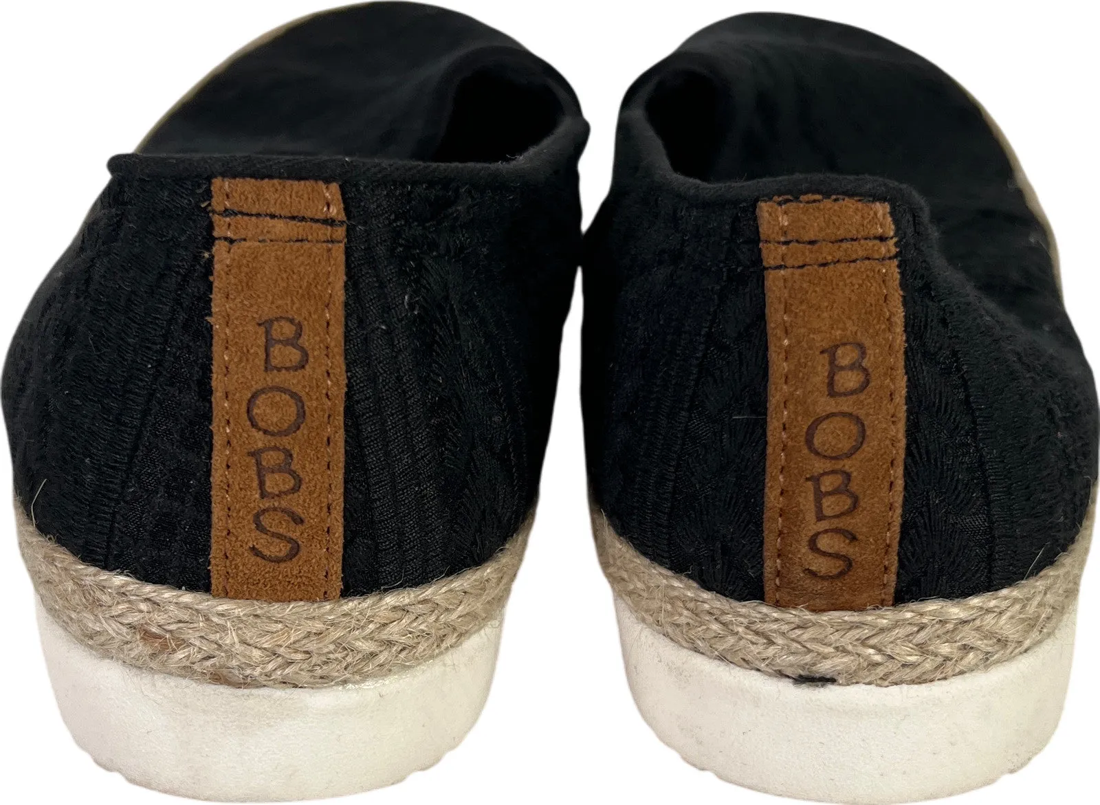 Skechers BOBS Women’s Black Flexpadrille Great Crossing Loafers - 8.5
