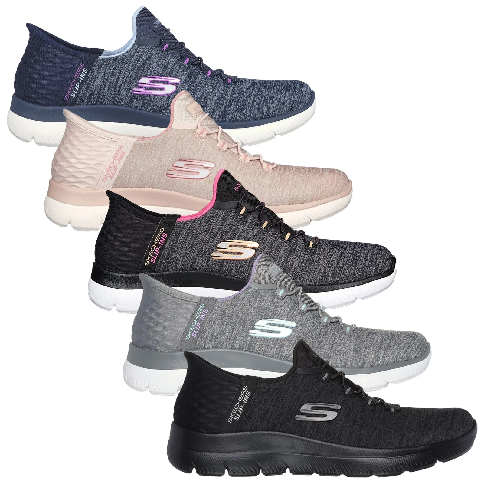 Skechers Ladies Summits Slip-Ins Trainers