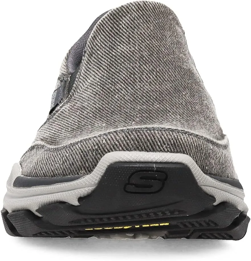 Skechers Men's Respected-Fallston Canvas Slip On