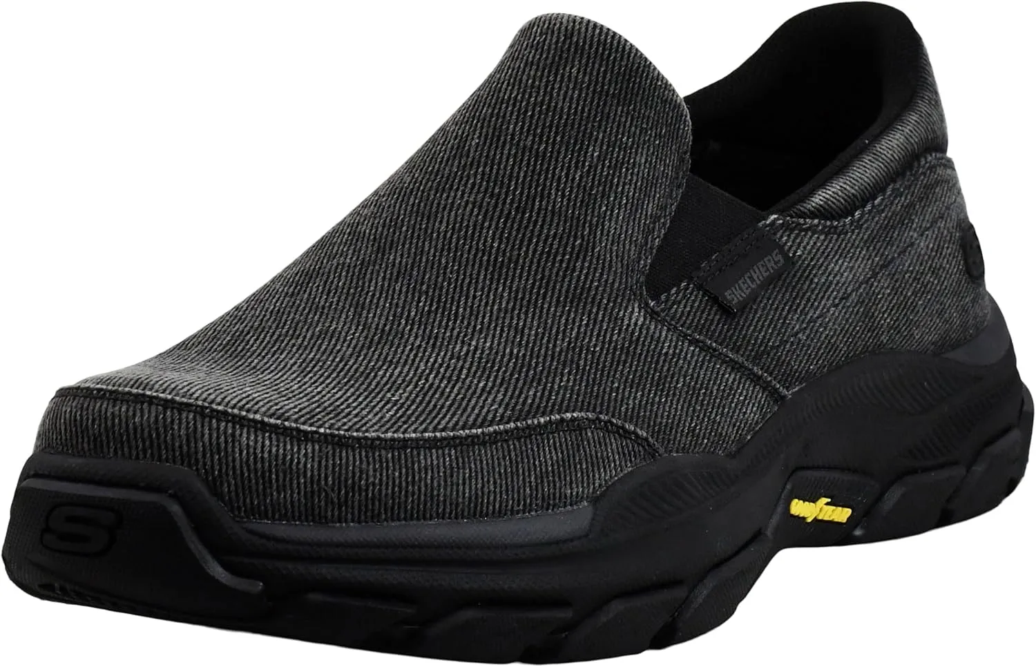 Skechers Men's Respected-Fallston Canvas Slip On