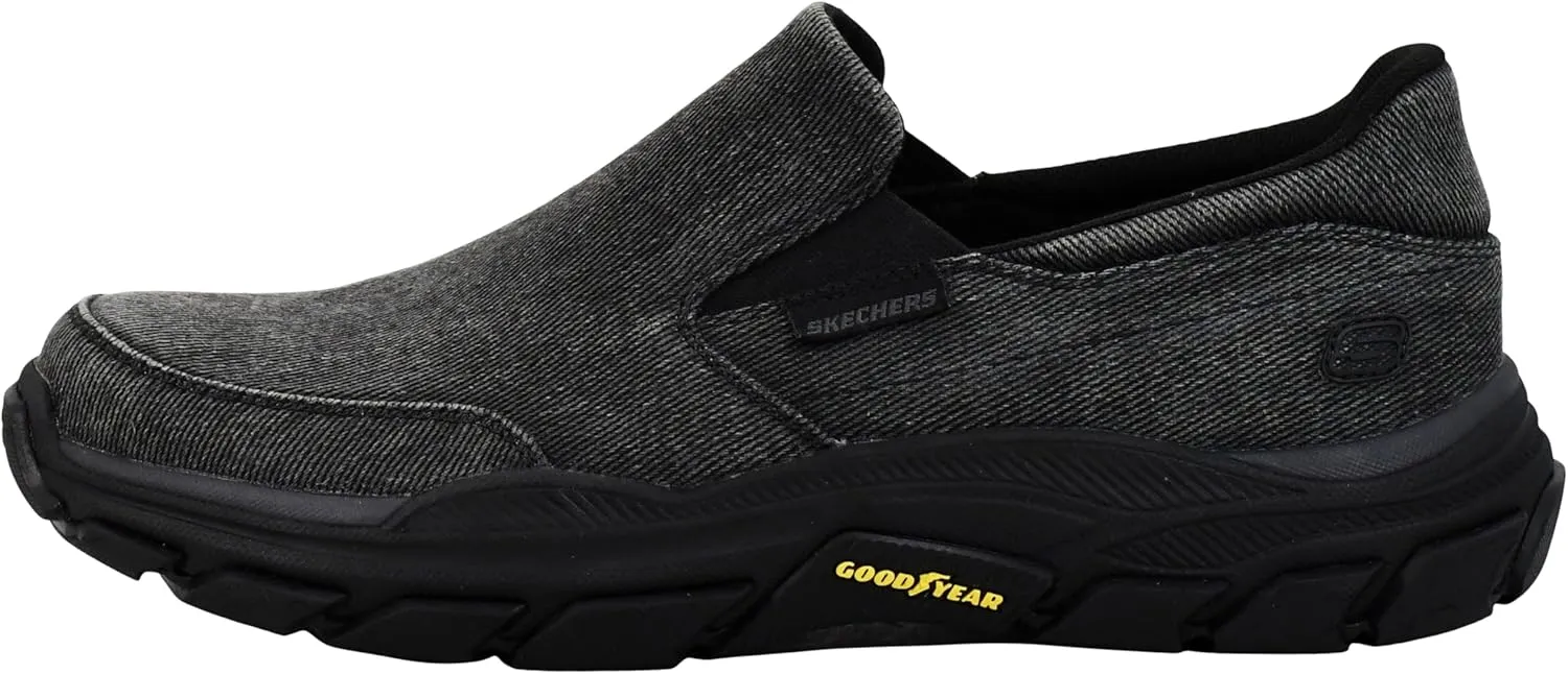 Skechers Men's Respected-Fallston Canvas Slip On