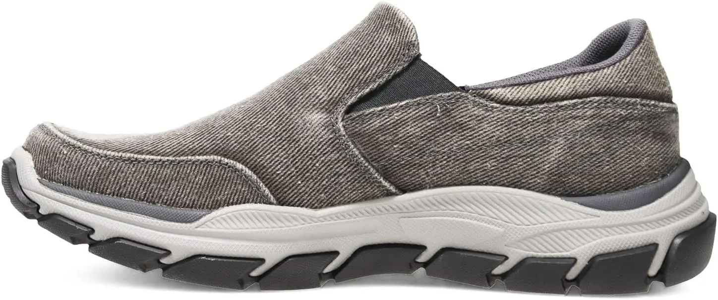 Skechers Men's Respected-Fallston Canvas Slip On