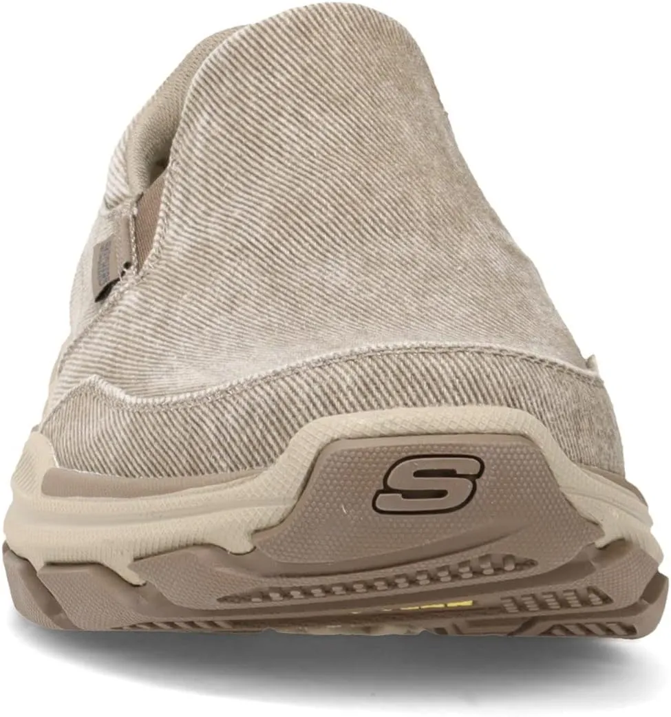 Skechers Men's Respected-Fallston Canvas Slip On