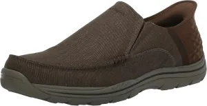 Skechers USA Men's Men's 205167 Moccasin, BRN, 13