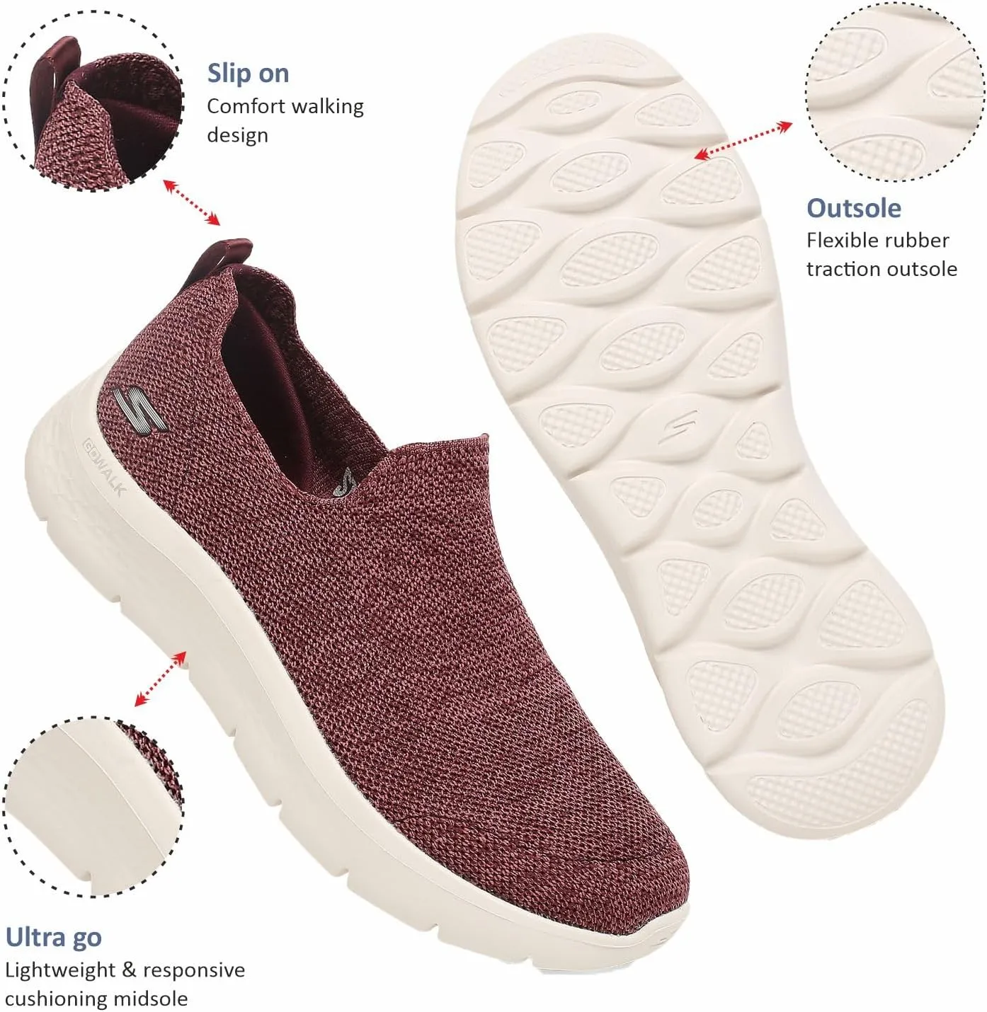 Skechers Women's Go Walk Flex Vella