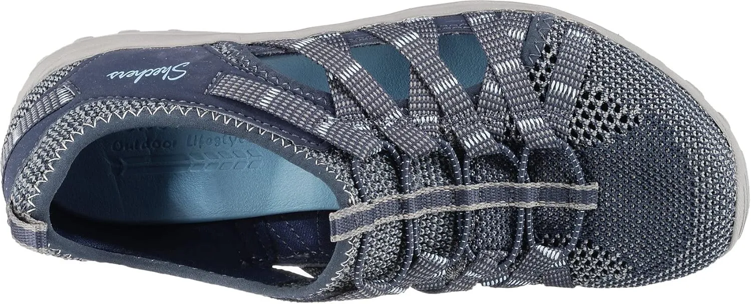 Skechers Women's Reggae Fest Neap Webbing Trimmed Knit Fisherman
