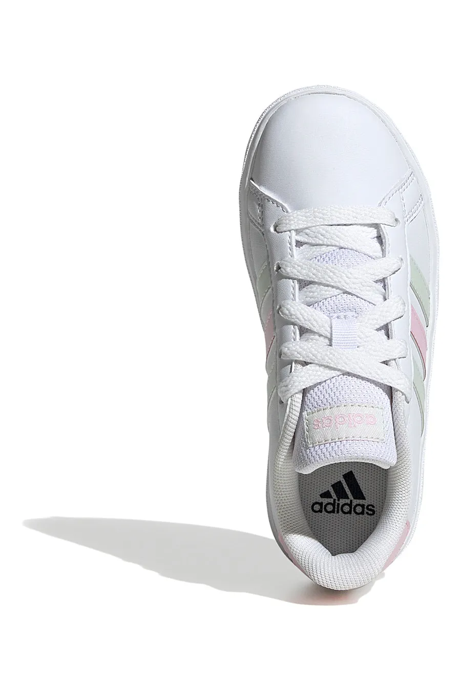 Sneakers bianche e rosa ADIDAS GRAND COURT 2.0 K
