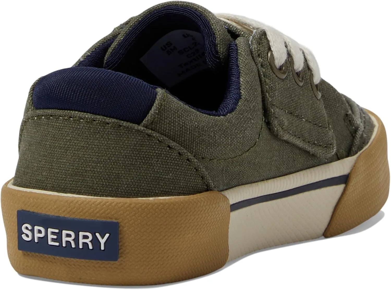 Sperry Unisex-Child Harbor Tide Jr Washable Sneaker