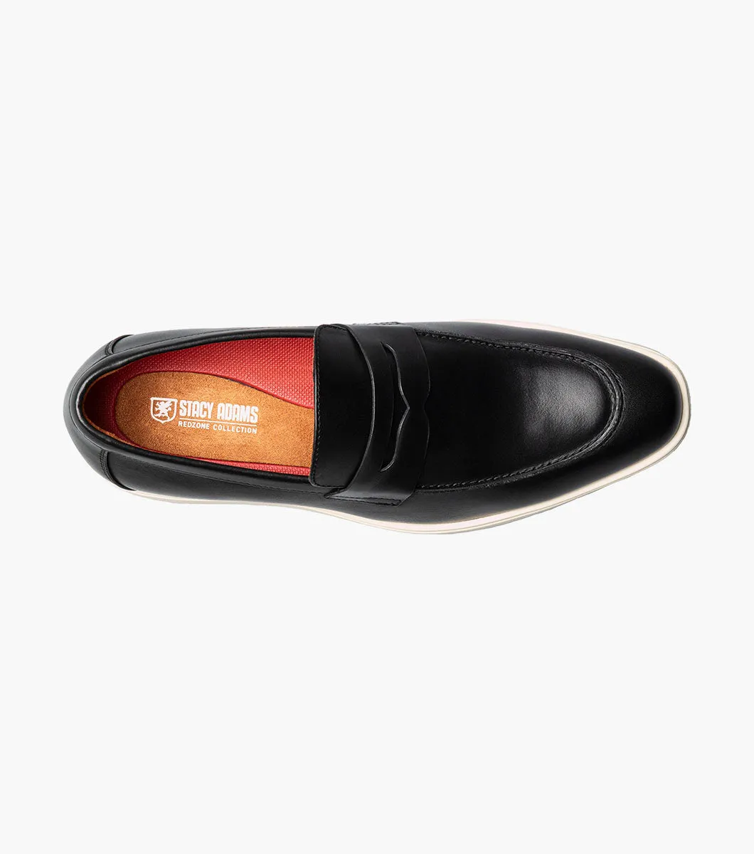 Stacy Adams Spencer Moc Toe Penny Slip On