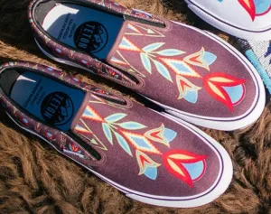 Teton Canvas Shoes Choke Cherry