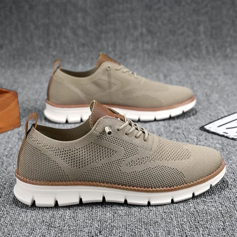 Thomas - Beige Heren-Sneaker