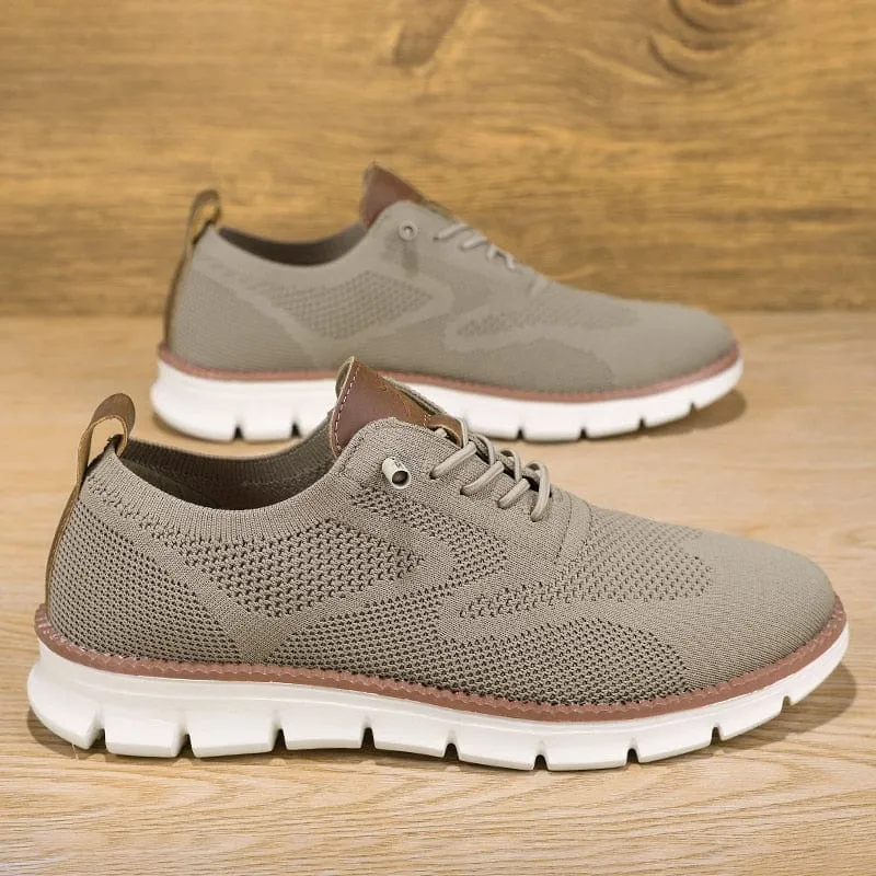 Thomas - Beige Heren-Sneaker