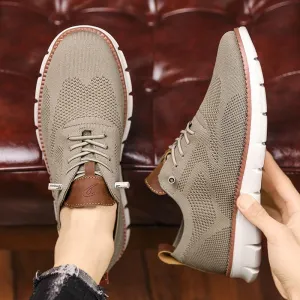 Thomas - Beige Heren-Sneaker