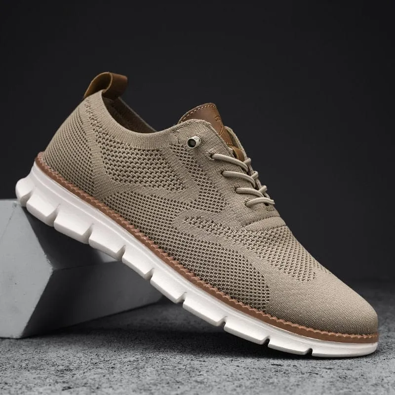 Thomas - Beige Heren-Sneaker
