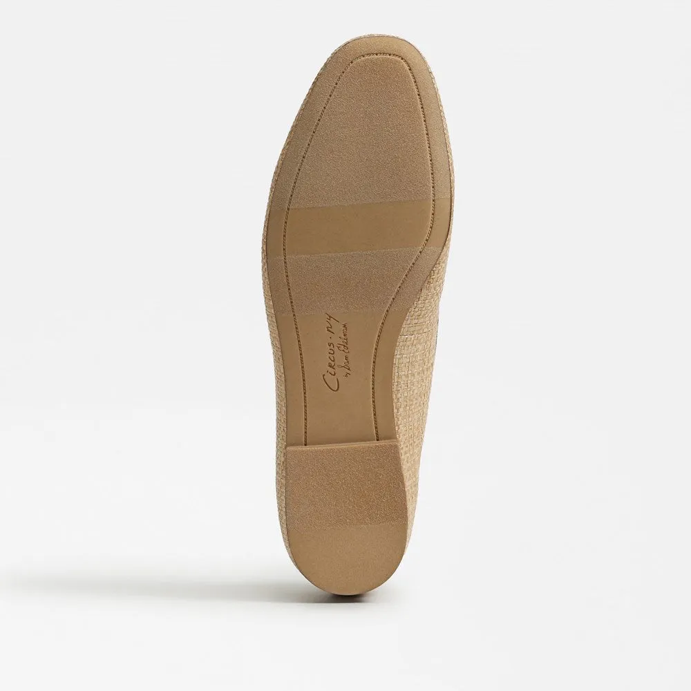 Tiffany Flat Loafer Natural Raffia