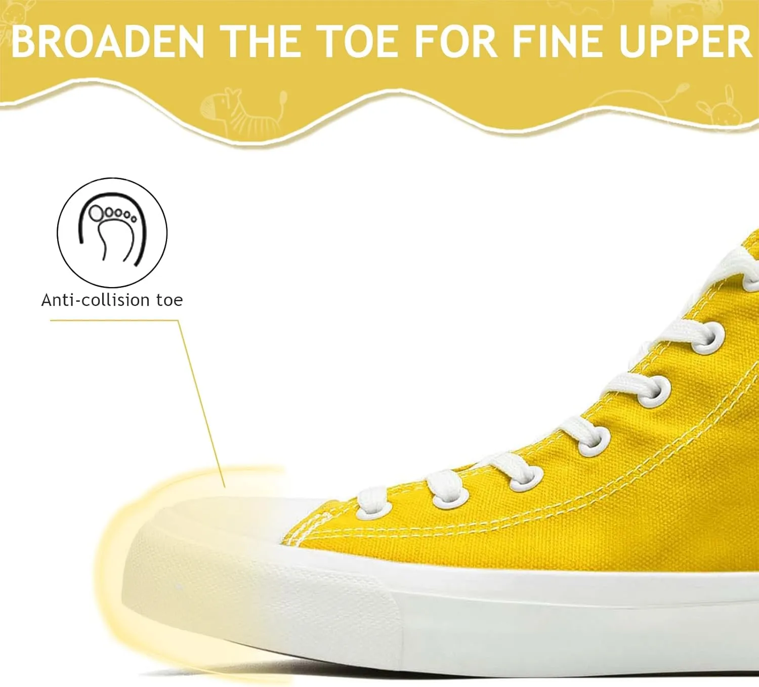 Toddler Sneakers for Girls Boys High Top Kids Lace Up Canvas Fashion Shoes Comfortable Classic Casual Running Walking Shoe