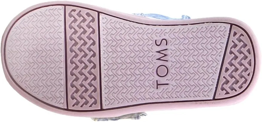 TOMS Infant Girls Alpargata Slip On Sneakers Shoes Casual - White