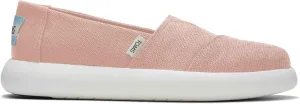 TOMS - Womens Alpargata Mallow Shoes, Size: 8 B(M) US, Color: Dust Pink Hrtg Canvas