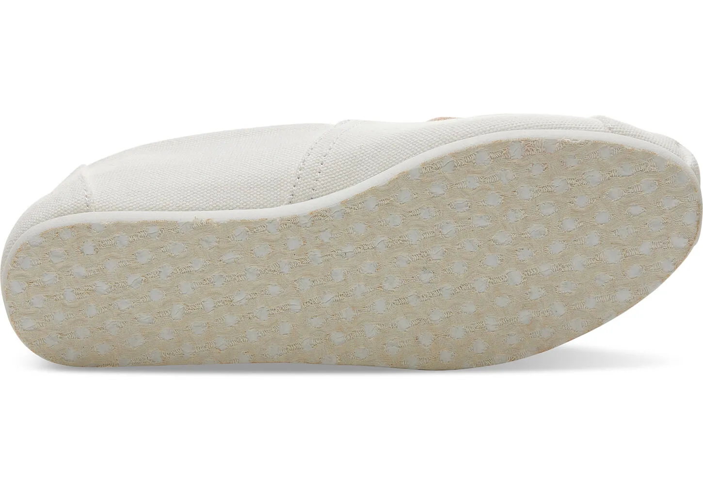TOMS Women's Classics Venice Collection Optic White Heritage Canvas Slip-Ons