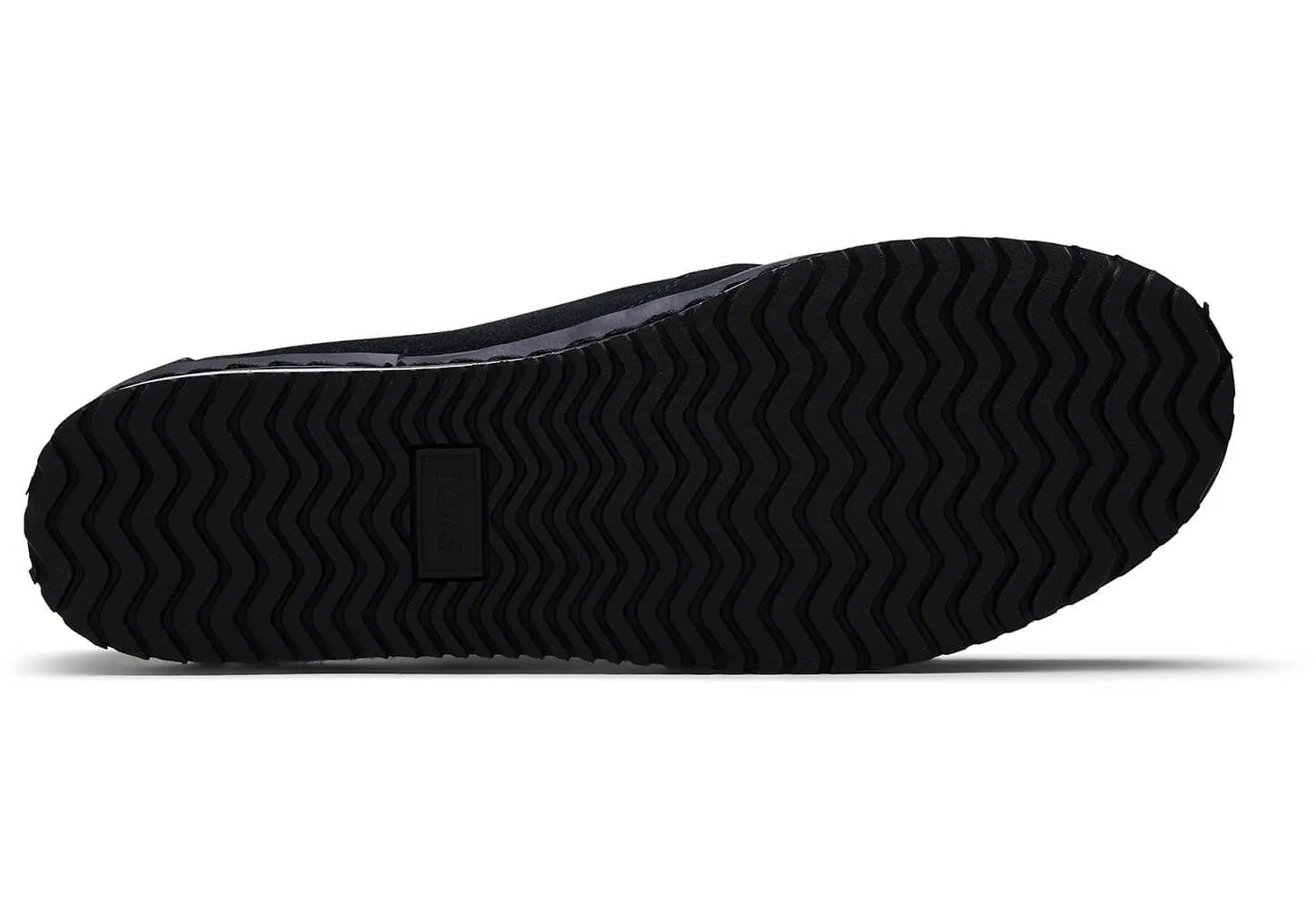 TOMS Women's Palma Wrap Black Suede Slip-Ons