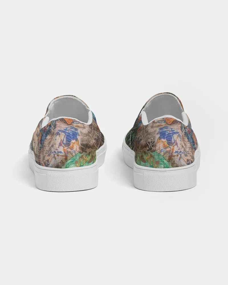 Turkish Petrified Collawood Women's Slip-On Canvas Shoe