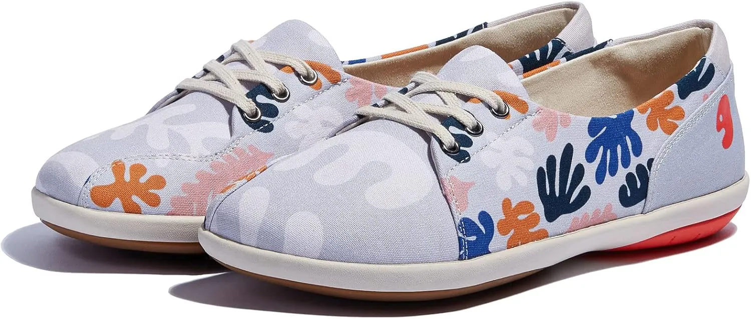UIN Women's Ballet Flats Slip On Round Toe Casual Lightweight Comfortable Travel Shoes Illites Ⅱ