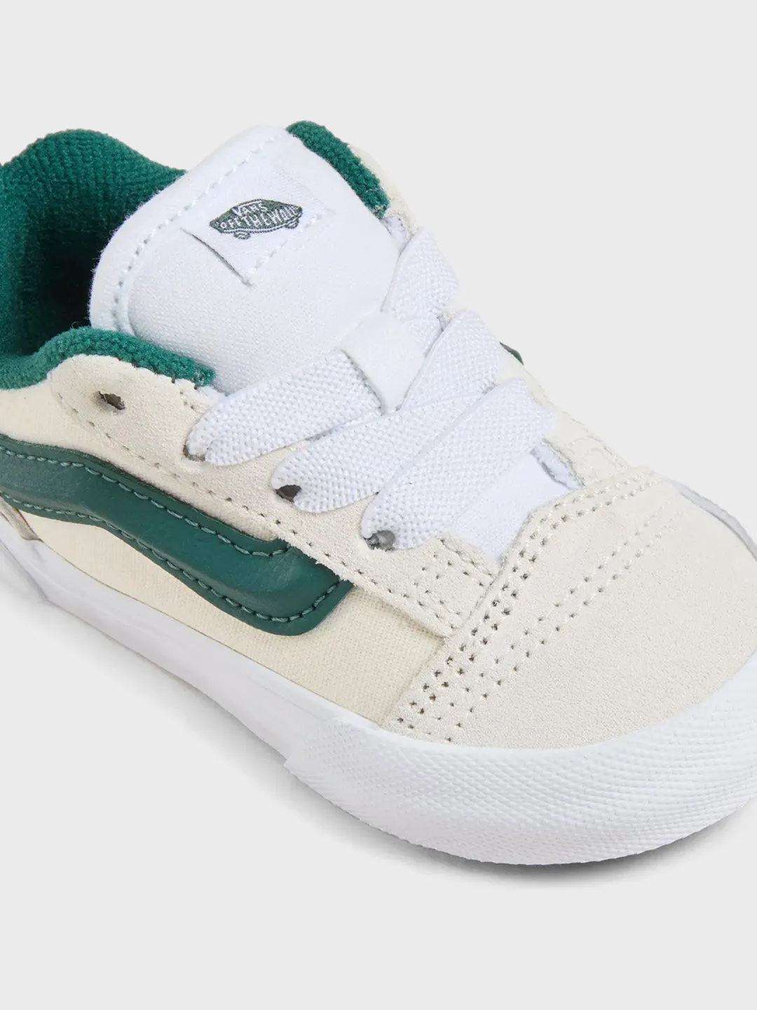 Vans Knu Skool (TD) Kinderschoenen | Green/Marshmallow