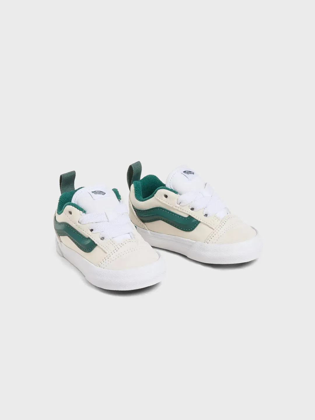 Vans Knu Skool (TD) Kinderschoenen | Green/Marshmallow