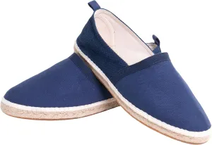VOLIRIN & KAMMV Closed Toe Comfortable Canvas Slip on Flat Espadrilles for Men