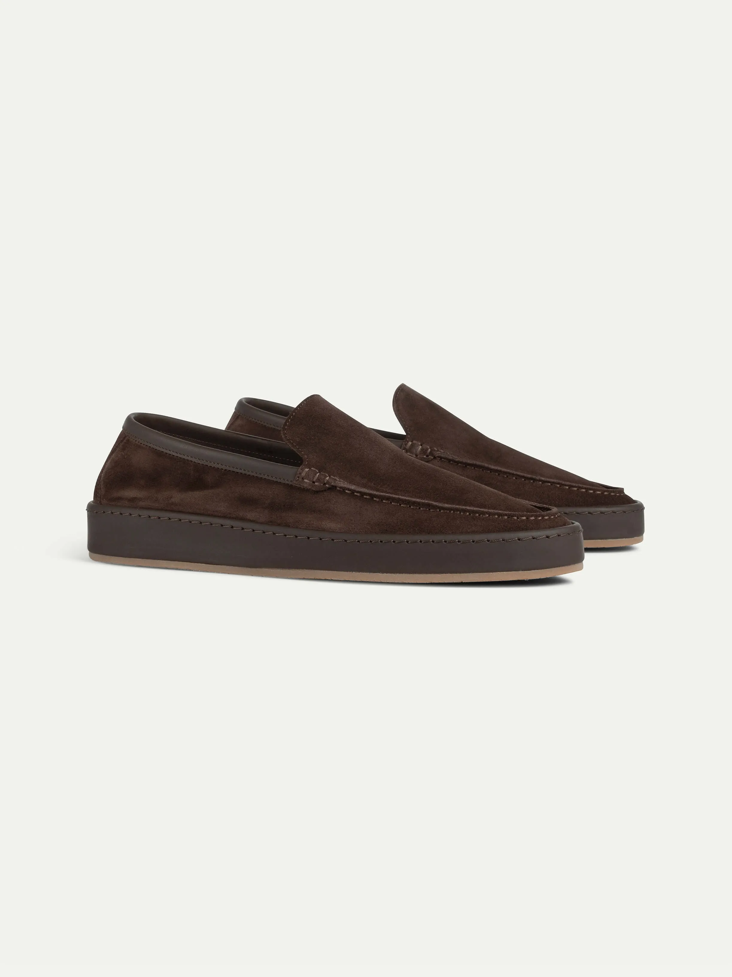 Warm Grey Voyager Loafer